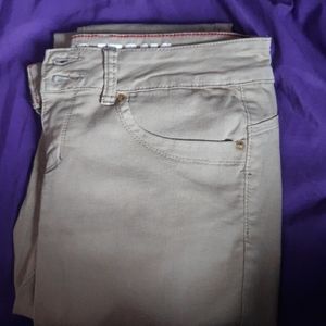 Brand Spanking new! Tan jeans!